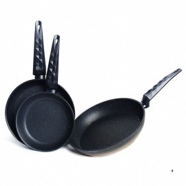 Set de 3 Poêles Granite...
